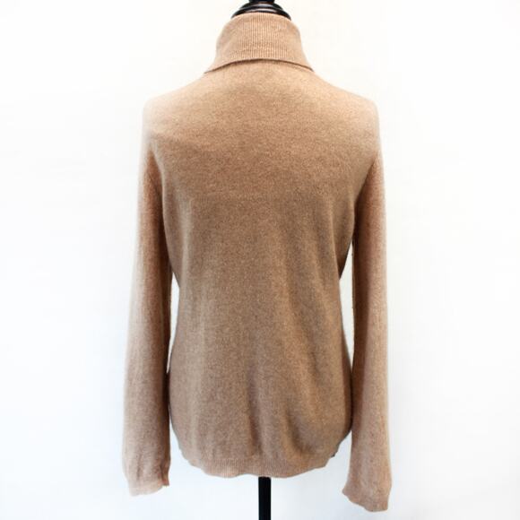 Macy's Charter Club Luxury 2-ply 100% Cashmere preppy turtleneck sweater XL - Picture 6 of 7